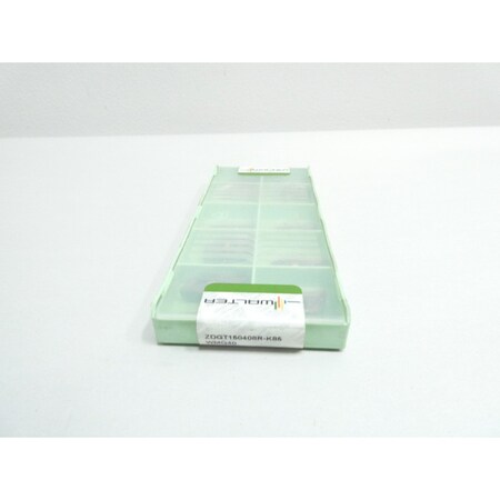 Walter CARBIDE INSERT, 10PK ZDGT150408R-K85 WMG40